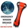 Emergency Escape Hammer Auto Car Window Glass Tool Breaker Seat Belt Cutter NEW