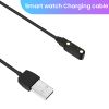 K22 Smart Watch Charger Cable 2pin Wristbands Charging Line Magnet Suction Charge Cable 2-pin 4mm USB Power Emergency Protect